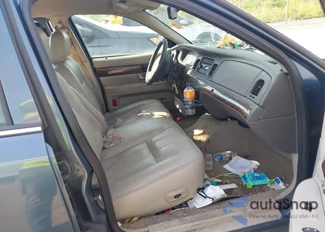 2007 Mercury Grand Marquis Ls from USA, damaged, VIN 2MEFM75V77X637537